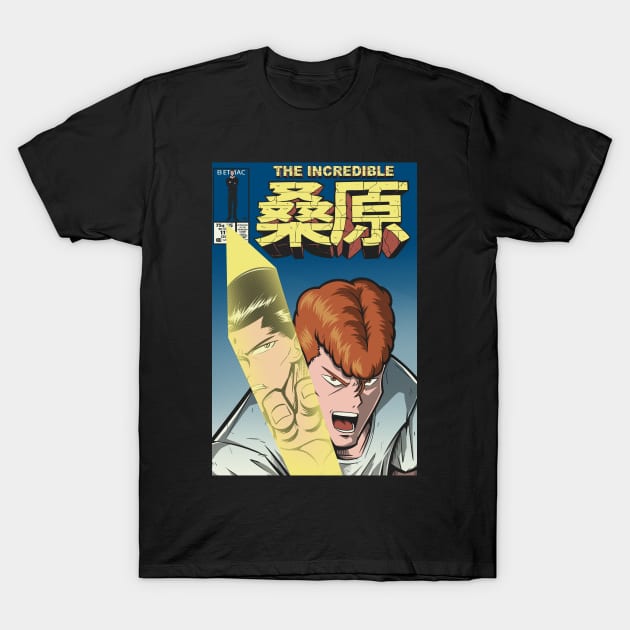 THE INCREDIBLE 桑原 T-Shirt by BetMac